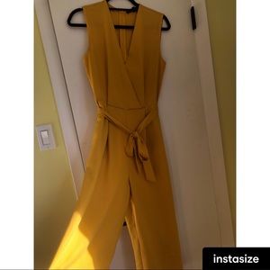 Yellow dynamite jumpsuit